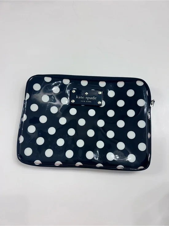 kate spade Black and White Polka Dot Cosmetic Pouch