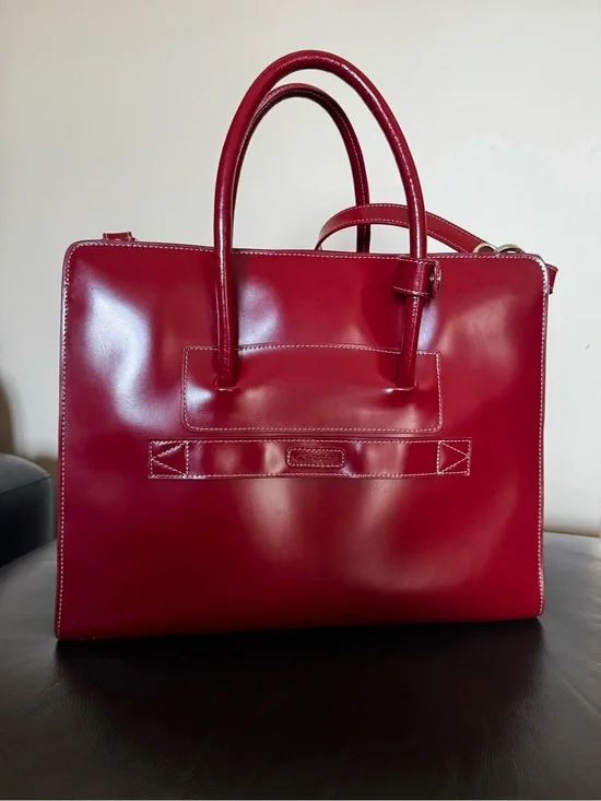 McKlein Lake Forest Red Leather 15
