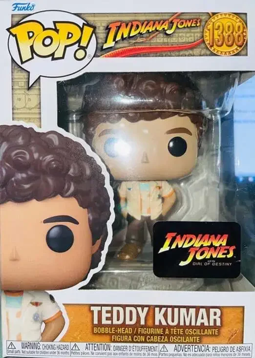 *NEW/MINT* FUNKO POP! Indiana Jones Dial of Destiny Teddy Kumar #1388~ FREE SHIP