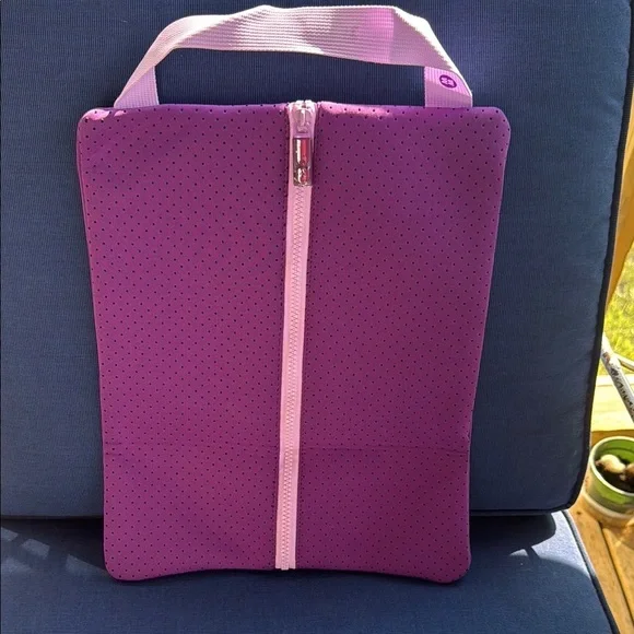 Weight Watchers Purple and Pink Laptop Bag with Modern Design