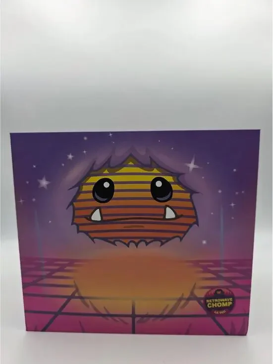 Abominable Toys Retrowave Chomp Vinyl Figure – Limited Edition – New LE 500