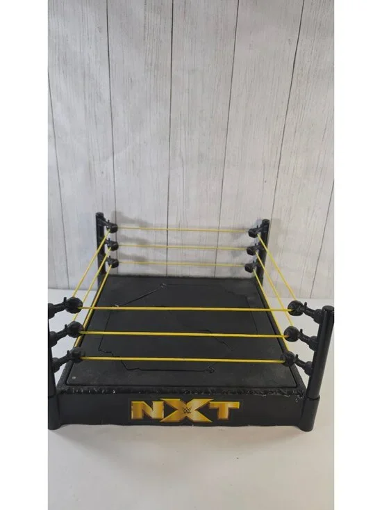MATTEL WWE NXT SUPERSTAR WRESTLING RING TOY BLACK PLAYSET ACTION FIGURE MAT STAG