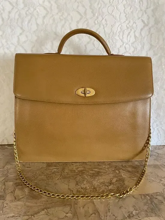 Vintage Coach Madison Drake Briefcase 4420 Italy 1996