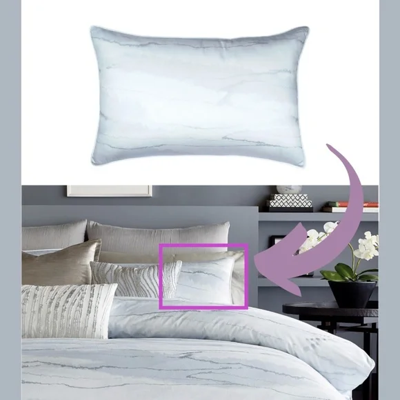 NIB Donna Karan‎ Collection [ 1 ] Standard / Queen Aire Pillow Sham