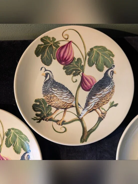 Pottery Barn Harvest Quail 9