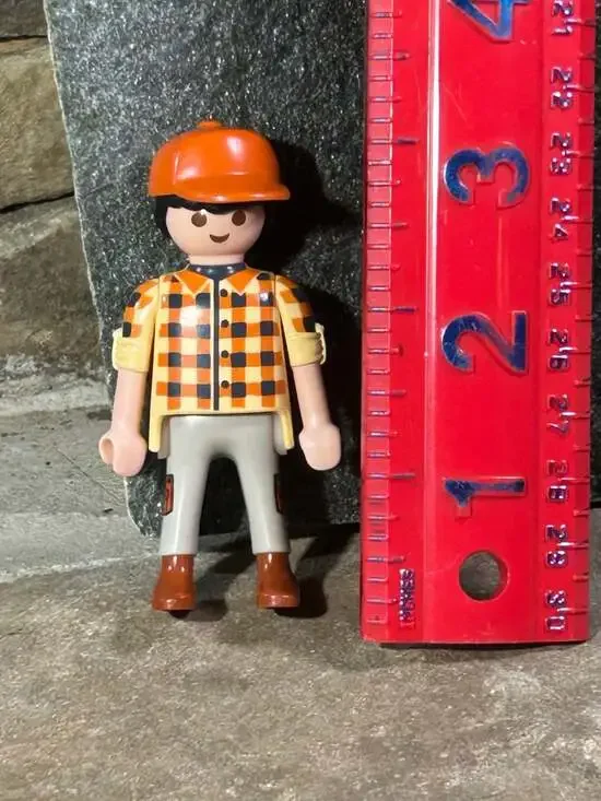 Playmobil Action Figure Hunter Farmer Woodsman 3