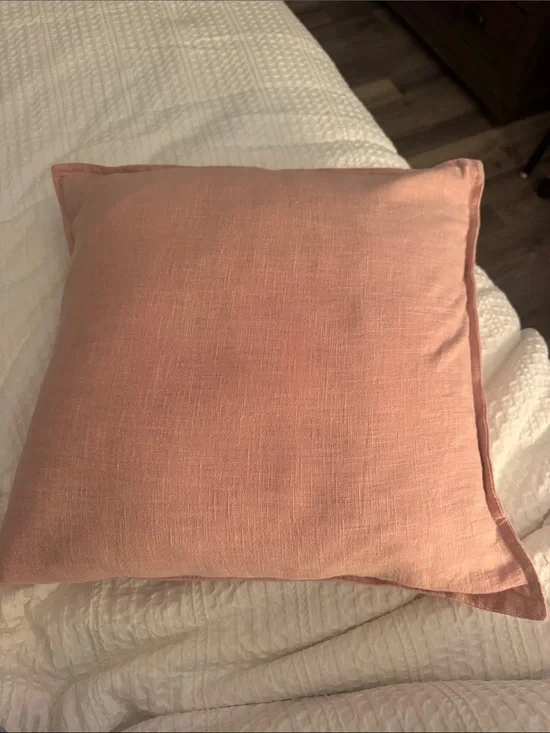 Blush Pink Decorative Throw Pillow Covers