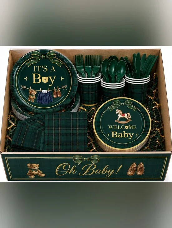 Polo Oh Baby! Green Plaid 