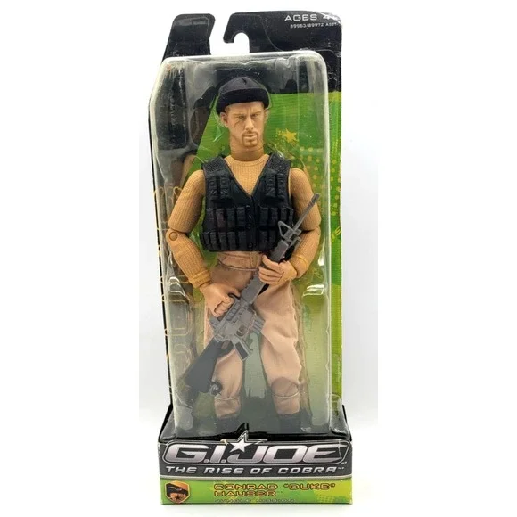 G.I. Joe The Rise of Cobra‎ Jungle Mission Conrad Duke Hauser Channing Tatum NEW