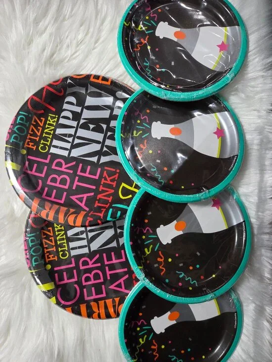 Celebrate Paper Plates Set