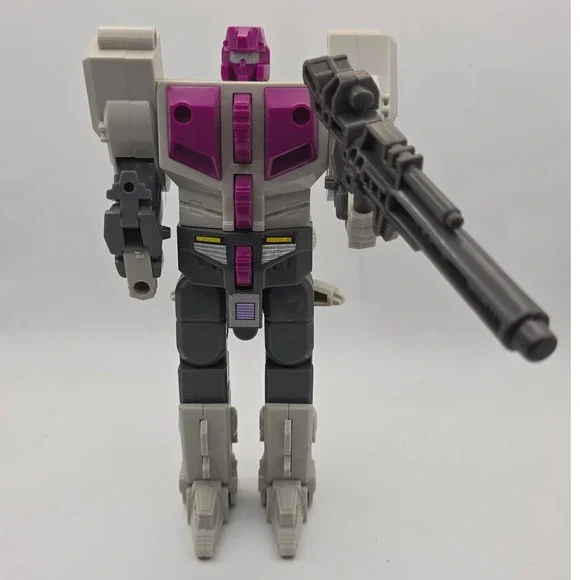 Hasbro Transformers G1 Hun-Gurrr Action Figure Grey Purple Fair 1987 Terrorcon