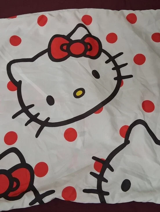 Hello Kitty Pink Poke A Dot Standard Size Pillow Sham