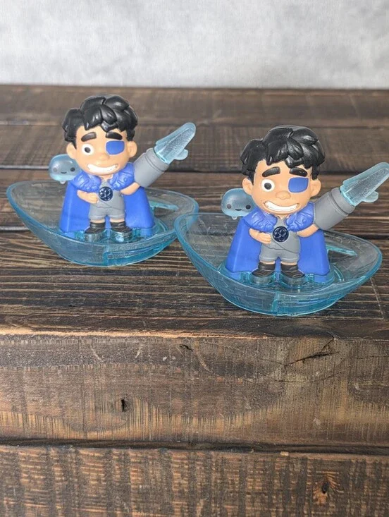 Elio Solis McDonald's Toy Disney Pixar 2025 Plastic Figurine 2024 Set of 2