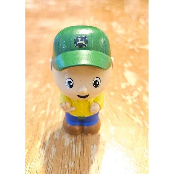 John Deere Farmer Boy Children's Kids Toy Pretend Play Little People Figurine