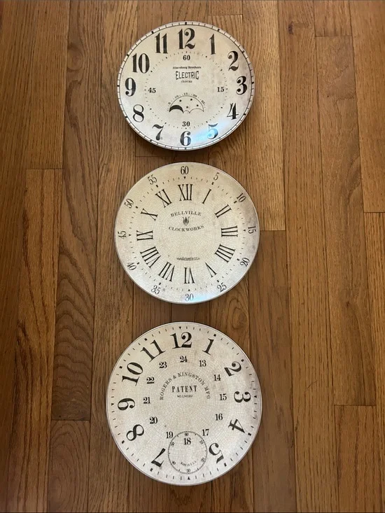 Set of 3 VTG Pottery Barn Salad Plates
