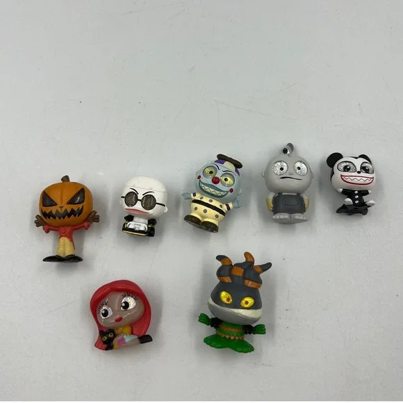 Disney Doorables Nightmare Before Christmas Lot 7 Figures Sally‎ Pumpkin King
