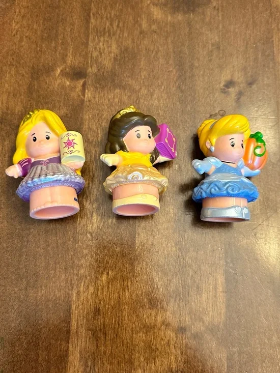 Little People Princess Bundle (3) Cinderella Belle Disney
