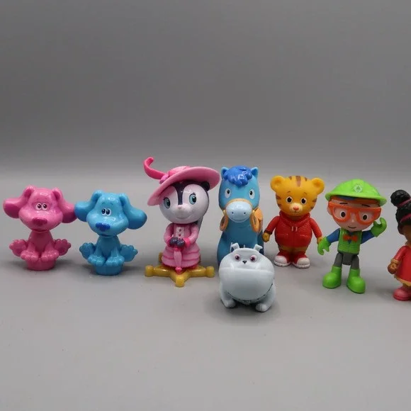 Blue's Clues Daniel Tiger Sheriff Calli Puppy Pals Figures‎ Cartoon Friends Lot