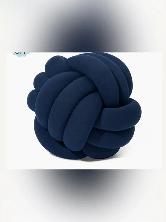 Bearaby Pink Knot Relaxation Pillow - Sensory Stress Relief Cushion