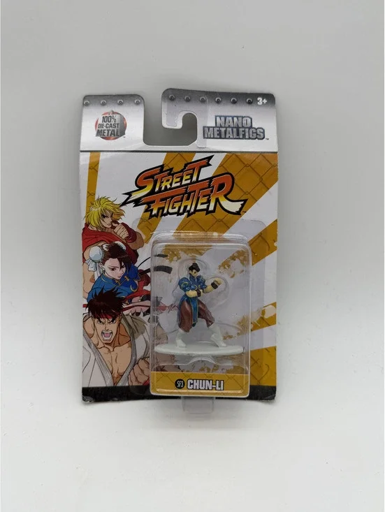 Street Fighter Nano Metalfigs Chun-Li Die-Cast Metal Figure