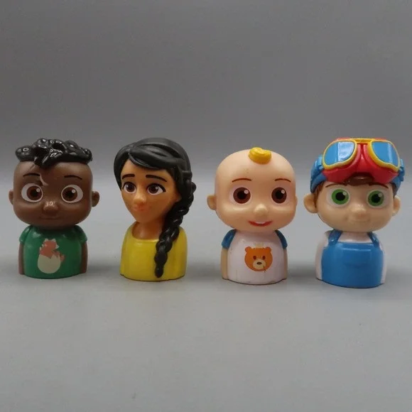 Cocomelon Cocomelon Cody TomTom Figure Mega Blocks‎ First Builders Toy Lot of 4