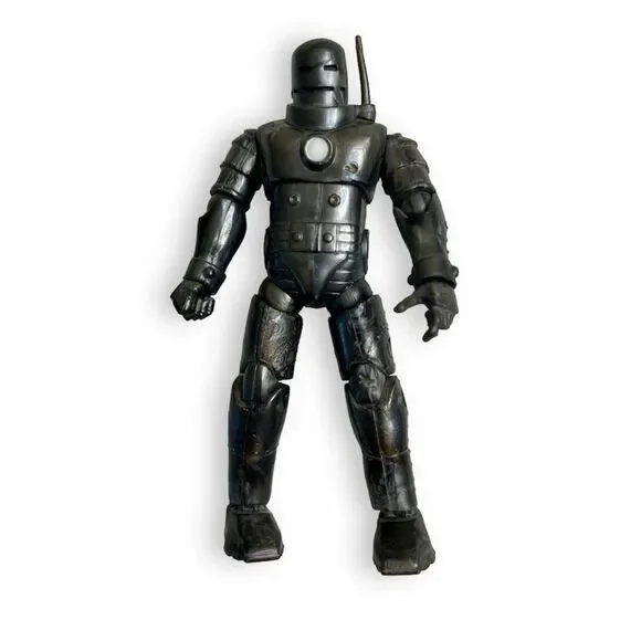 Iron Man Marvel Universe Hasbro Gray Grey Action Figure 2015 Avengers 4 Inch