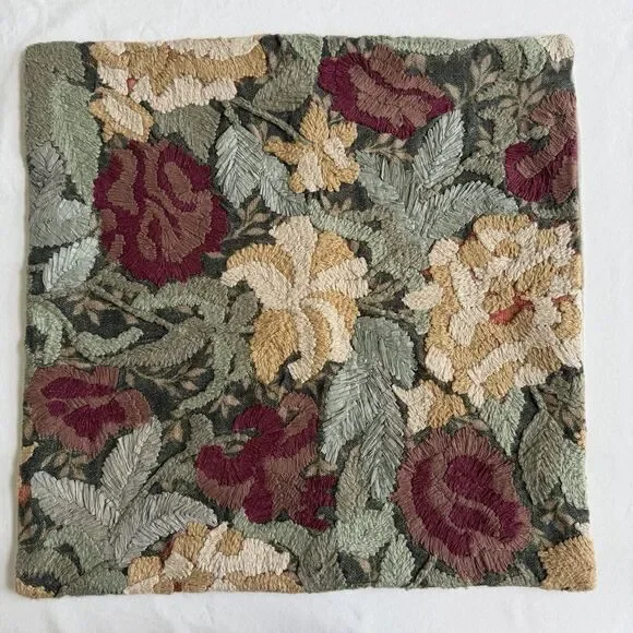 NWOT Pottery Barn Maret Embroidered Floral 22