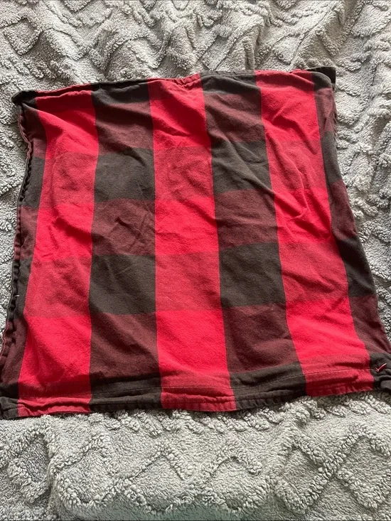 Pottery Barn Buffalo check plaid pillow cover Christmas 24