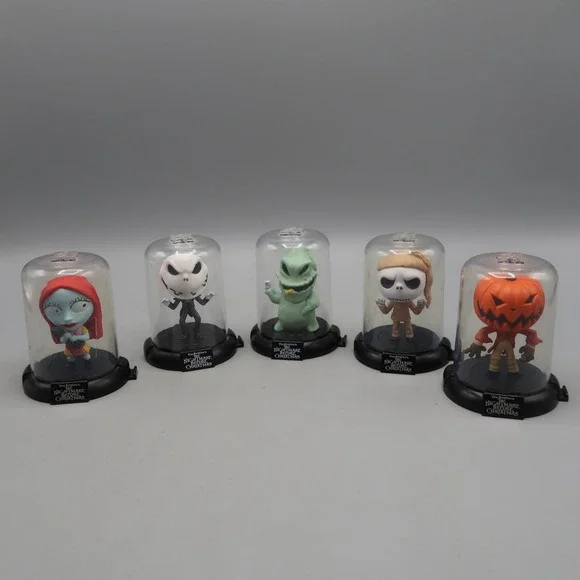 DOMEZ Disney Nightmare Before Christmas Sally Jack Pumpkin Oggie‎ Boogie Lot