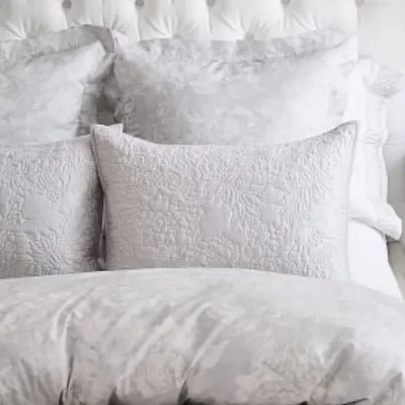 2 Pottery Barn Monique Lhuillier Shams