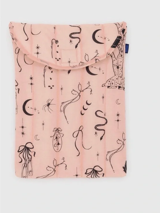 Baggu NWT Puffy Laptop Sleeve 13”/14” - Ballet Icons