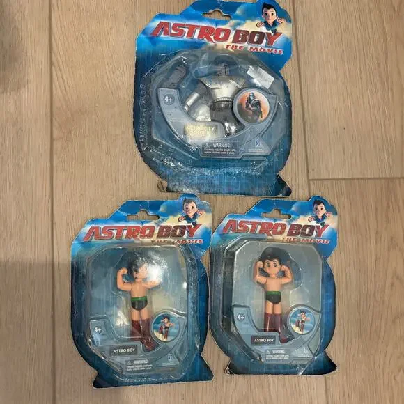 Astro Boy The Movie 2009 Action Figures Lot of 3