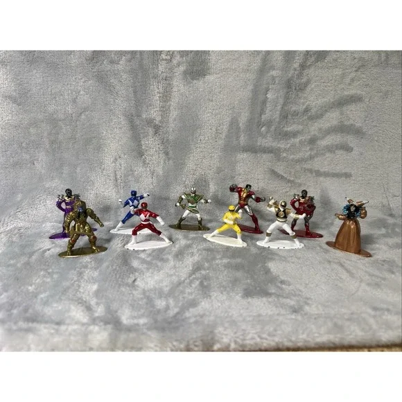 Jada Toys Power Rangers 10‎ Nano MetalFigs Mini-Figure Die-Cast