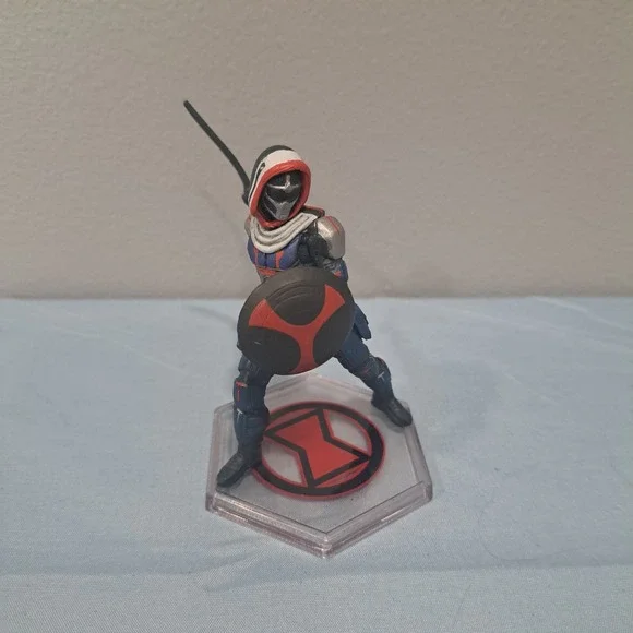 Disney Marvel Taskmaster Figure Cake Topper Shield Sword Toy‎ Collectible Movie