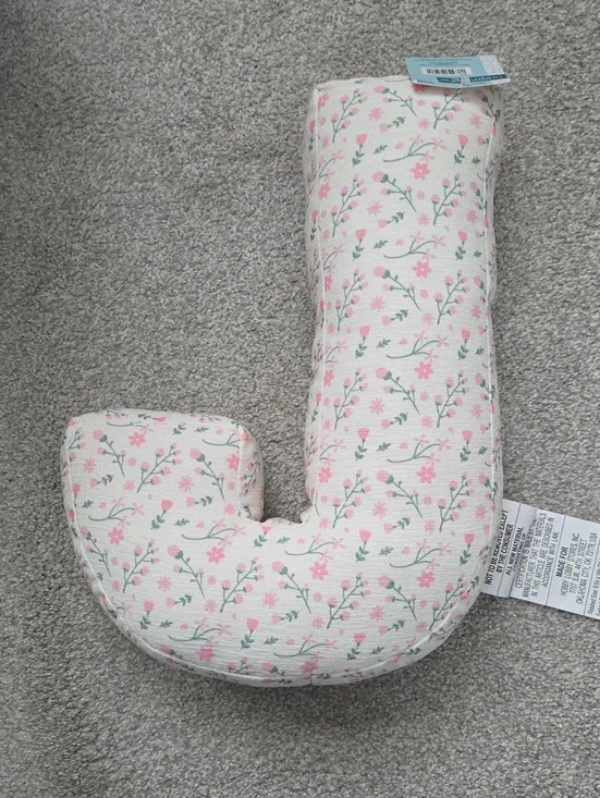 Hobby Lobby | Floral J-Shaped Pillow