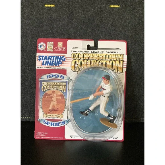 1995 Kenner Starting Lineup Eddie Mathews Cooperstown Collection Atlanta‎ Braves