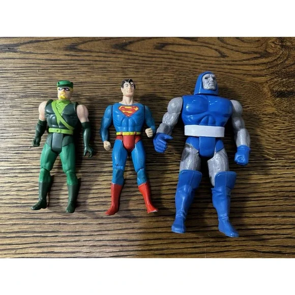 Vintage‎ DC Super Powers Darkseid, Superman, Green Lantern 1984 1985 Kenner Lot