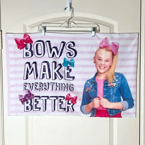 JoJo Siwa Reversible Pillowcase | Nickelodeon Bows & Sweet Treats | OS