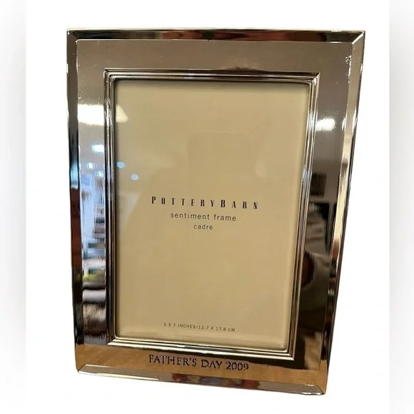 Pottery Barn Sentiment Frame with box, Happy Father’s Day 2009