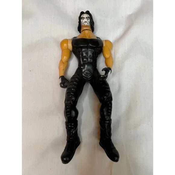 Vintage 1999 Toybiz WCW NWO Sting Crow Smash N Slam Action Figure‎ WWE