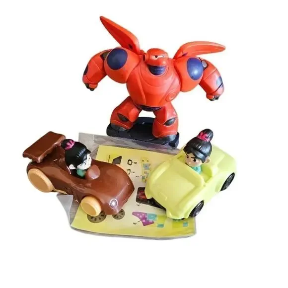 Disney infinity bay max and 2 Venellope bundle