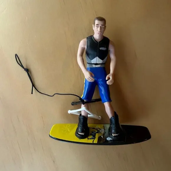 RARE Huck Doll 2003 Bendable Wakeboard Series 1 With Accessories