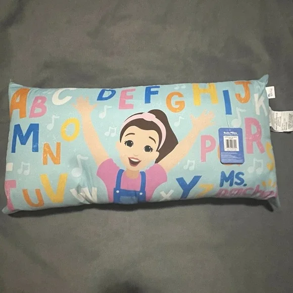 Nickelodeon Ms Rachel Kids Body Pillow‎ 17x34
