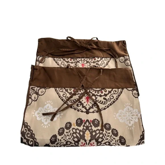 Martha Stewart Collection‎ Standard Size Pillow Sham Boho 19x26 Pair Floral Read