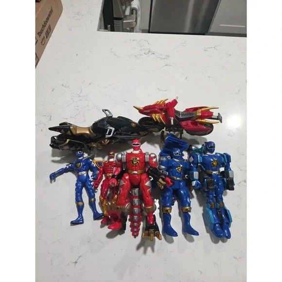 Power Rangers Dino Thunder Action Figure Lot