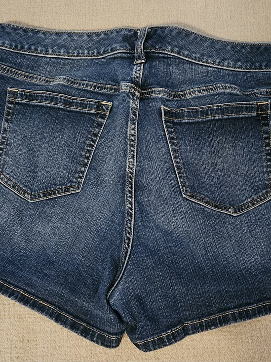 Torrid Women's Denim Jean Shorts Blue Waist 16