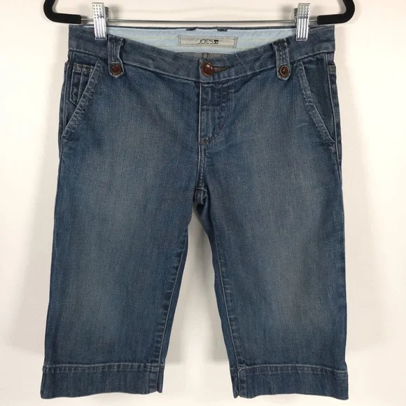 JOE’S Bermuda Denim Long Jean‎ Shorts 49BY5169 Cut J00784 Size W28