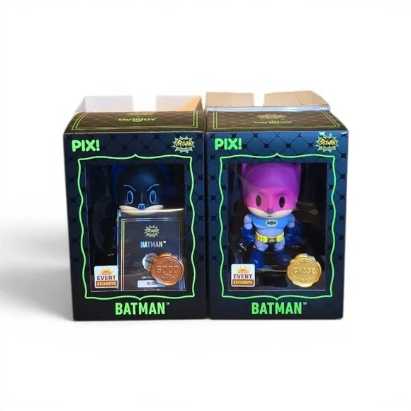 Thrilljoy PIX! Batman 2024 Event Exclusive Limited Edition & Chase Figure‎ Set