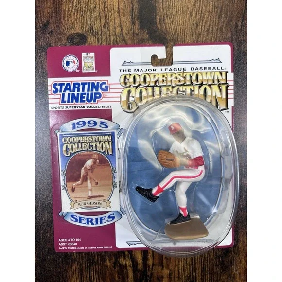1995 Starting Lineup Cooperstown Collection Bob Gibson St Louis Cardinals Kenner