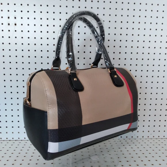 Brown Black Satchels Bag | Women's Crossbody Bag | Dimension : L12